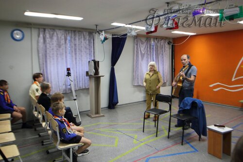 Осенняя сказка, встреча с ветеранами